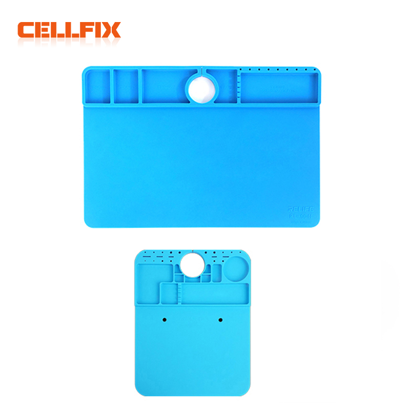 RELIFE RL-004I Microscope Base B3/B1 Repair Pad Insulation High Temperature Silicone Pad Welding Table Pad BGA Soldering Station. 