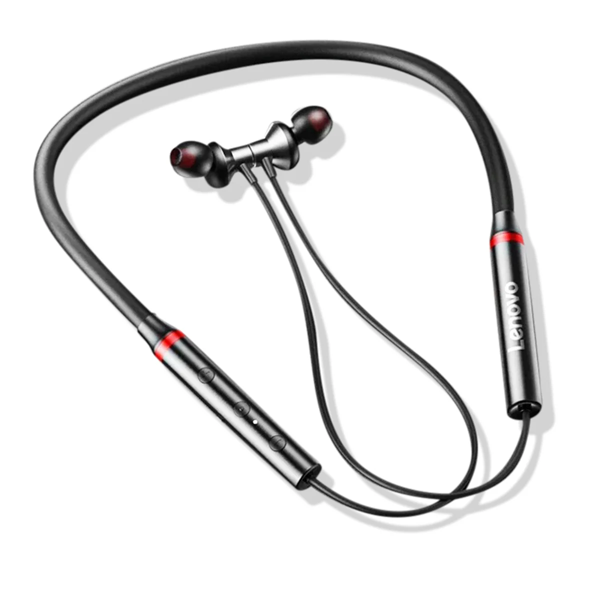 Lenovo HE05X Bluetooth 5.0 Earphones Waterproof Wireless HIFI Sound Magnetic Neckband Headset Sports Headphones