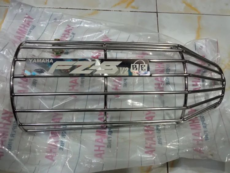 Yamaha FZ-S V2 SS Silencer guard Exhaust Silencer Guard. 