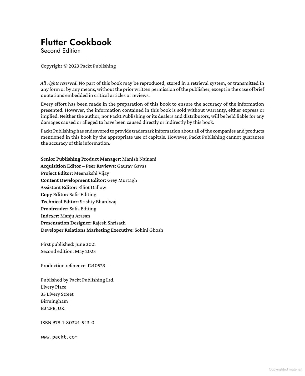 Flutter Cookbook

100+ step-by-step recipes for building cross-platform, professional-grade apps with Flutter 3.10.x and Dart 3.x. 