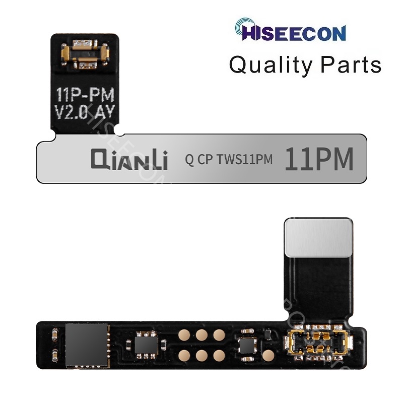 Qianli Battery Flex Cable Tag On For iPhone 11 11Pro 12 13 Pro Max No Cell Bat BMS Health Data Corrector iCopy Copy Power Apollo. 