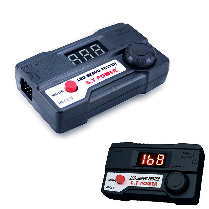 Digital Servo Tester / ESC Consistency Tester Steering Gear Measurement  for FPV RC Helicopter Airplane Car Servo Tester Tool. 