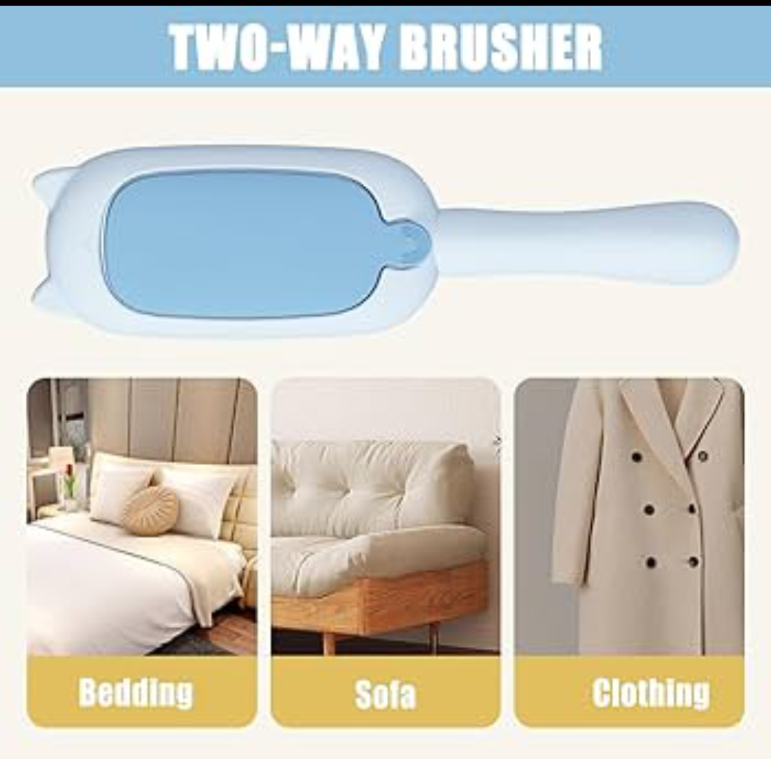 Pet Hair Remover Brush, Pet Hair Static Shedding Tools, Ergonomic Gentle Efficient Cleaning for Effective Shedding Control for Family Use