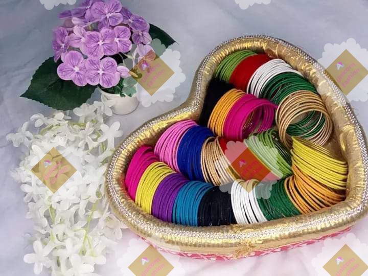 Metal Velvet churi set for women - Full Box ( 22 Dozen ) | Daraz.com.bd
