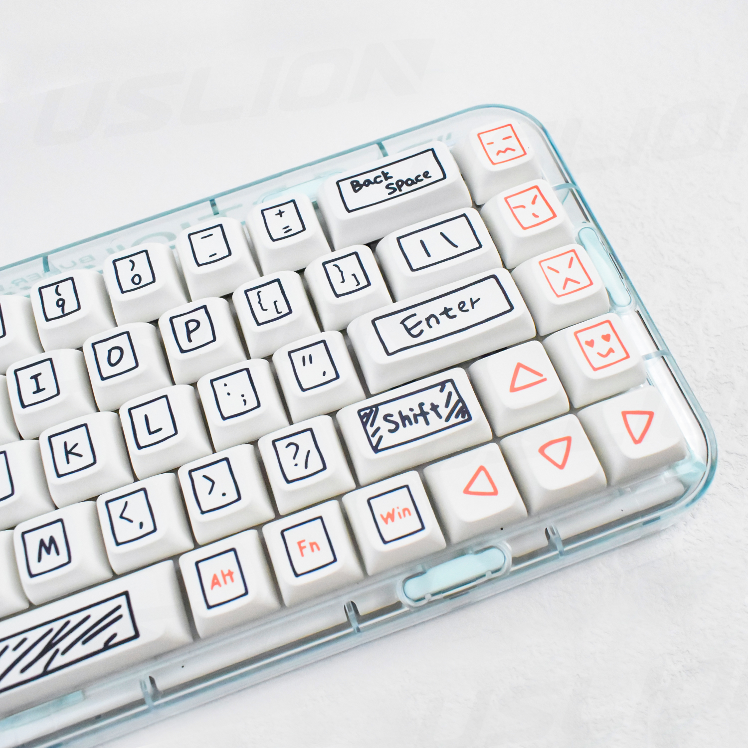 Graffiti Keycap XDA Profile PBT Keycaps 125 Keys For Mx Switch Mechanical Keyboard Custom Cute Anime Key Caps personalizadas Set. 