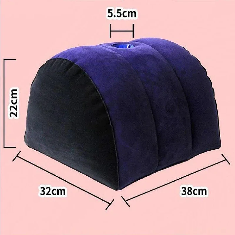 Multifunctional Pillow Toughage Inflatable Cushion Positions Support Air Cushion Triangular Pillow Exotic Night Bed Game Cushion. 