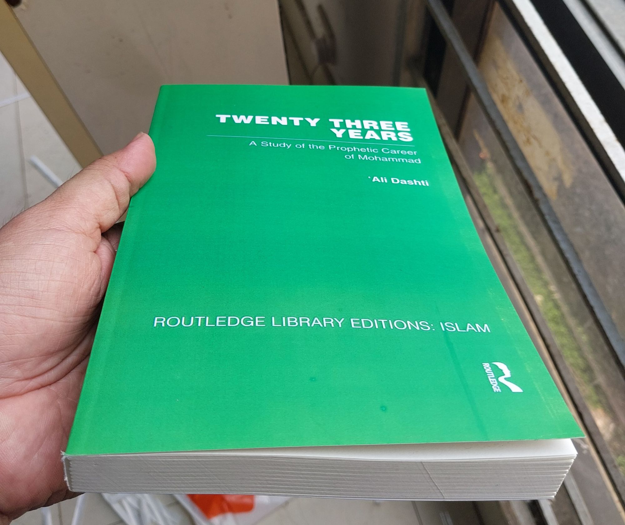 Twenty-Three Years: A Study of the Prophetic Career of Mohammad by Ali Dashti. 