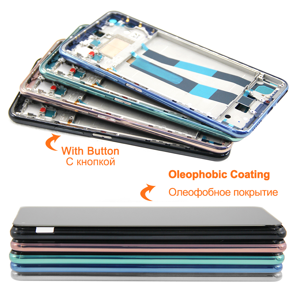 6.55'' For Xiaomi Mi 11 Lite 5G NE LCD 2109119DG, 2107119DC, 2109119 Display Touch Screen with frame Digitizer Assembly. 