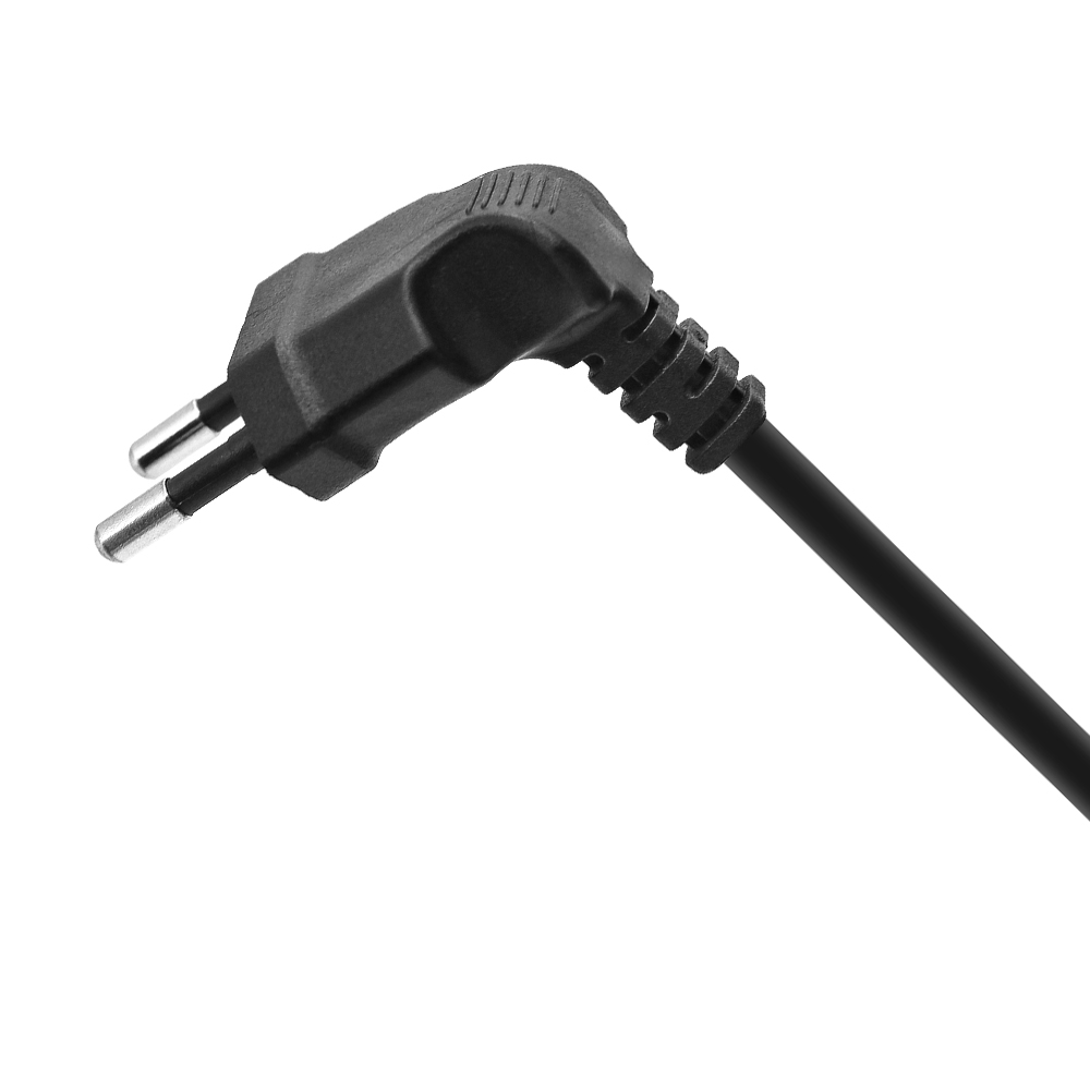 EU power cord for Samsung TV 90 degree Samsung Power cable with Angled EU AC power Plug cable for PS4 Apple TV printer camera. 