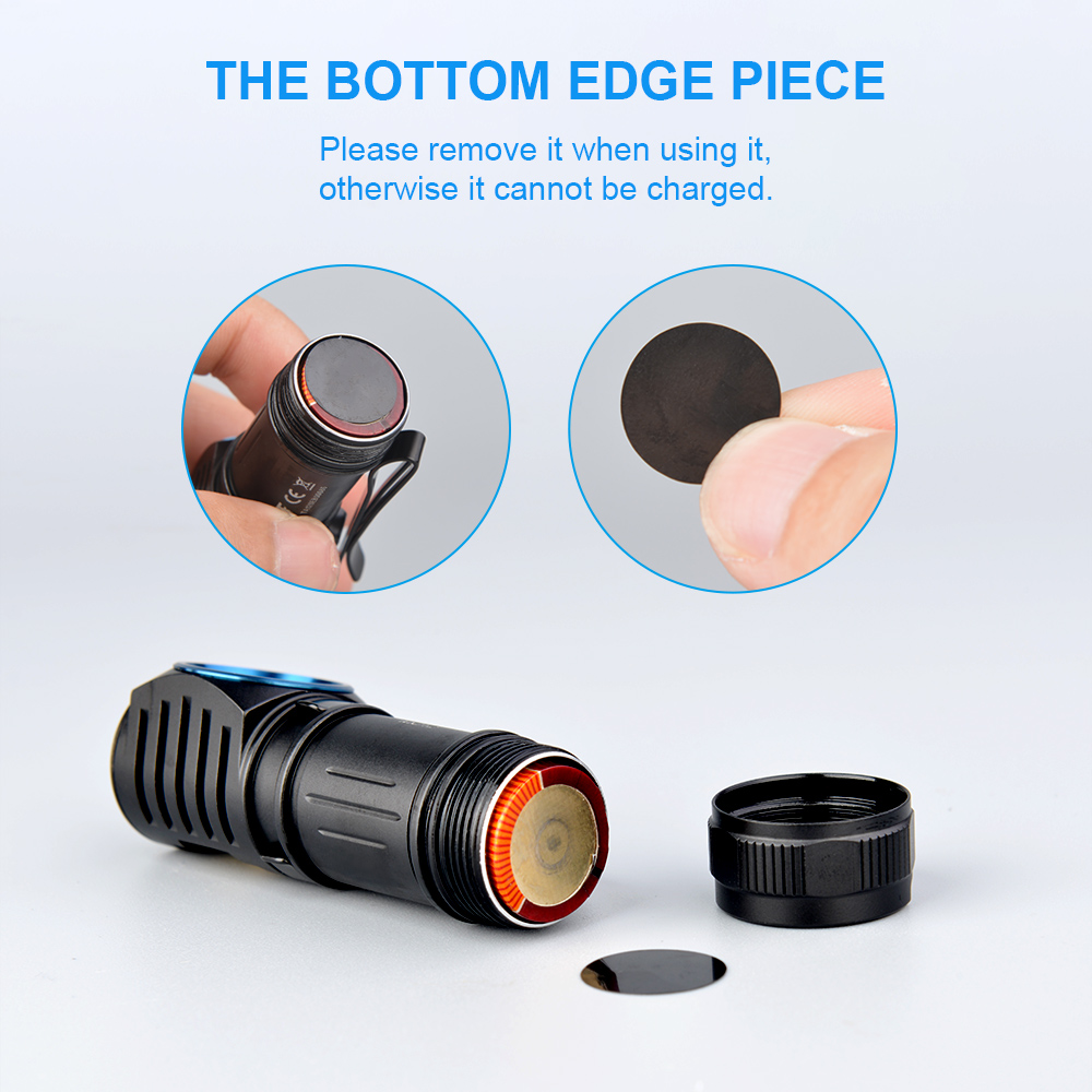 TrustFire MC12 EDC Powerful LED Flashlight 1000Lumens Magnetic Rechargeable Head Lamp XP-L HI Camping Torch Flash Light. 