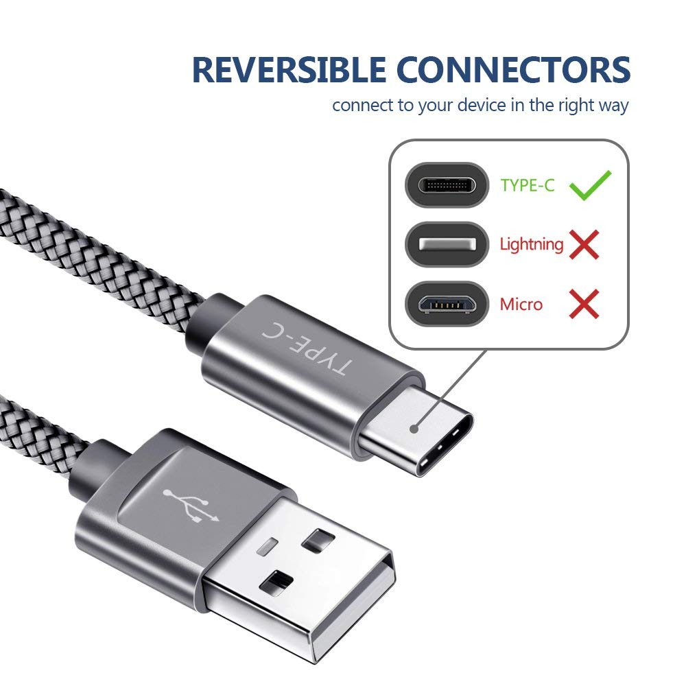 Type C Cable For Samsung A54 5G A53 A52 A14 A13 A34 S23 ultra S10 case Data Sync Long Charging Wire Phone Charger Cable 1M 2M. 
