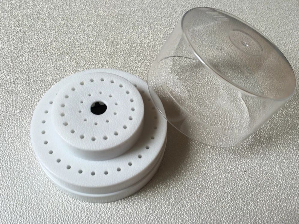 64 Holes Dental Material Round Dental Bur Holder Box Dental Bazer
