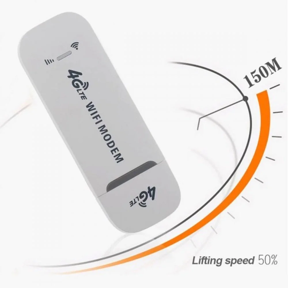 3G/4G LTE All Operator SIM Supported WiFi Modem & Wi-Fi HotSpot Wireless USB Dongle (150Mbps,). 