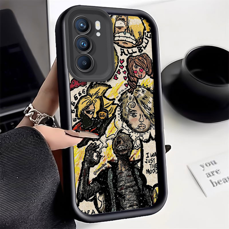 Anime O-ONE PIECE Luffy Soft Silicone Case for Samsung Galaxy S24 Ultra S23 FE S22 S21 Plus FE A54 A34 A14 A73 A53 A33 Cover. 