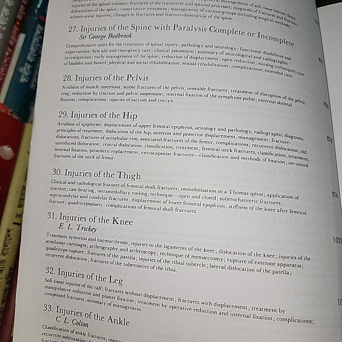 Watson-Jones Fractures And Joint Injuries By J.N. Wilson (Vol:02). 