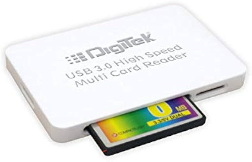 Digitek dcr-022 card reader usb 3.0. 