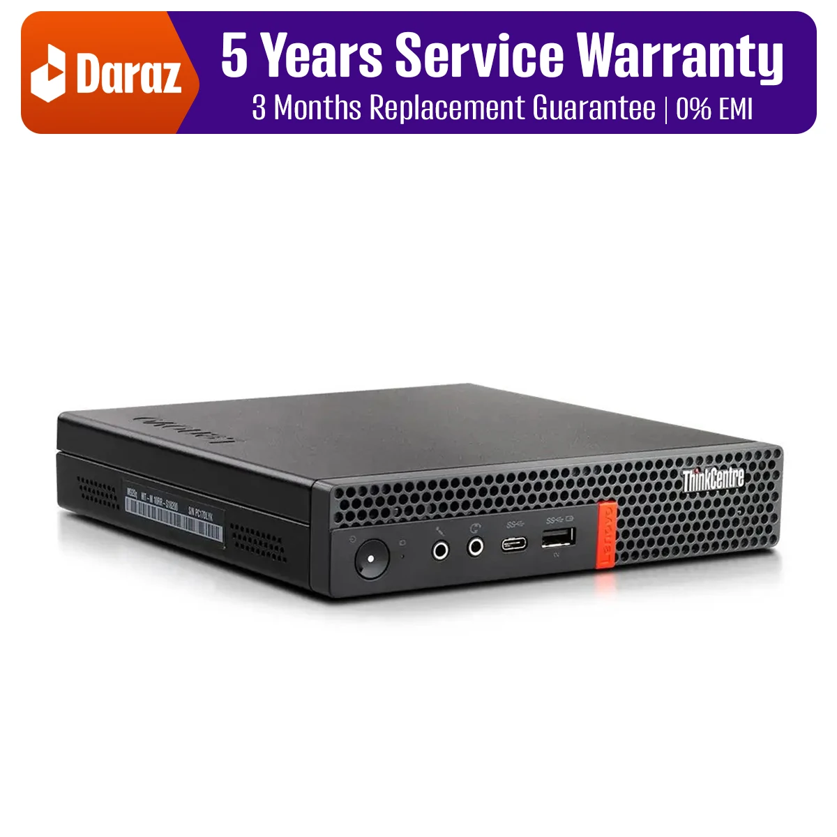 Lenovo ThinkCentre M75q-1 Tiny Desktop Computer – AMD Ryzen 5 3400GE 3.30 GHz – 8 GB RAM DDR4 SDRAM – 256 GB SSD – Windows 11 (Renewed)