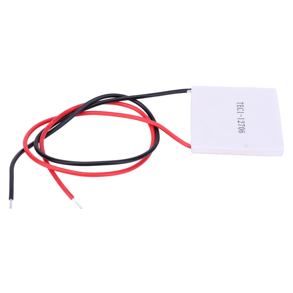 1-10PCS TEC1-12706 Heatsink Thermoelectric Cooler 12V 5.8A Peltier Elemente Module 40x40MM for Cooling for Power Generation. 