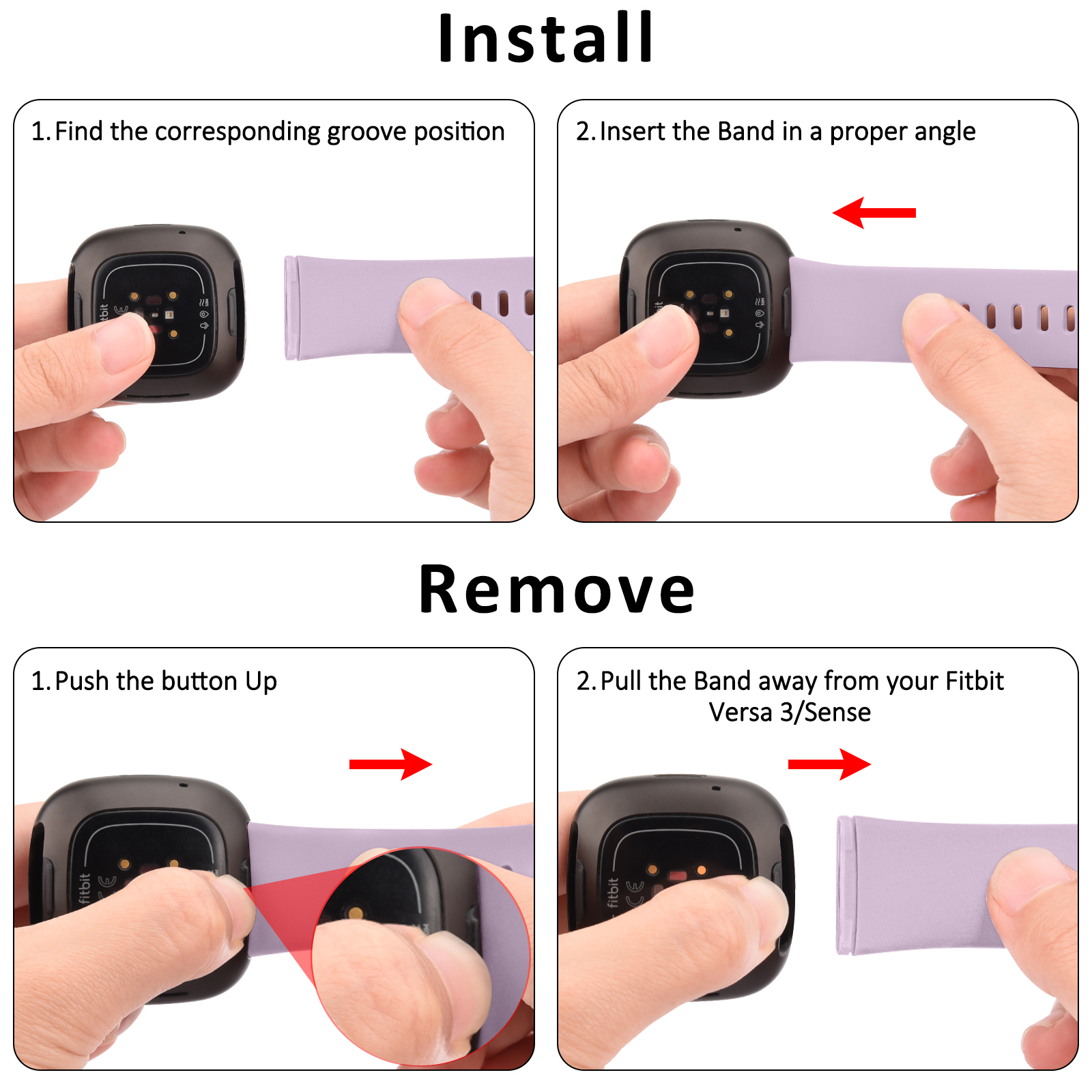 Watch Wipe Fitbit Versa Versa Lite How To Clean Fitbit Versa Band Watch  Band Fitbit Versa