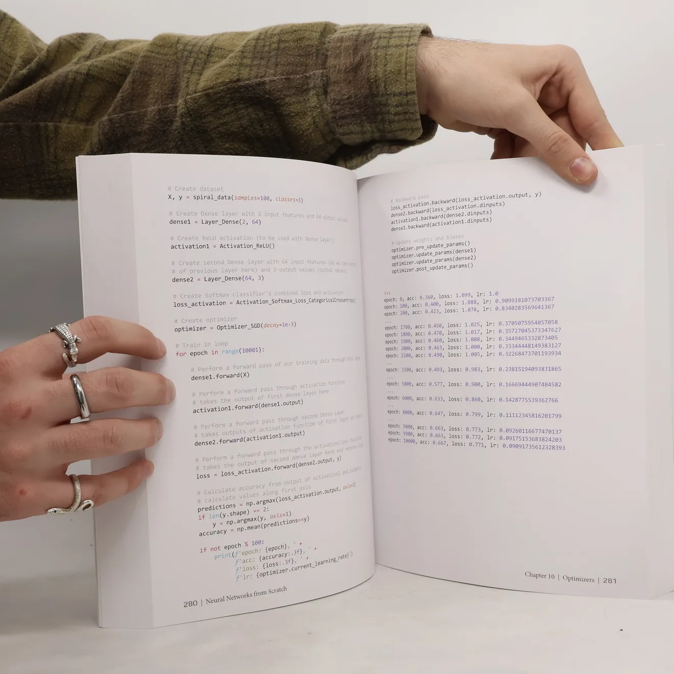Neural networks from scratch in Python

Autori

Daniel Kukieła

Harrison Kinsley

( Colour Print). 