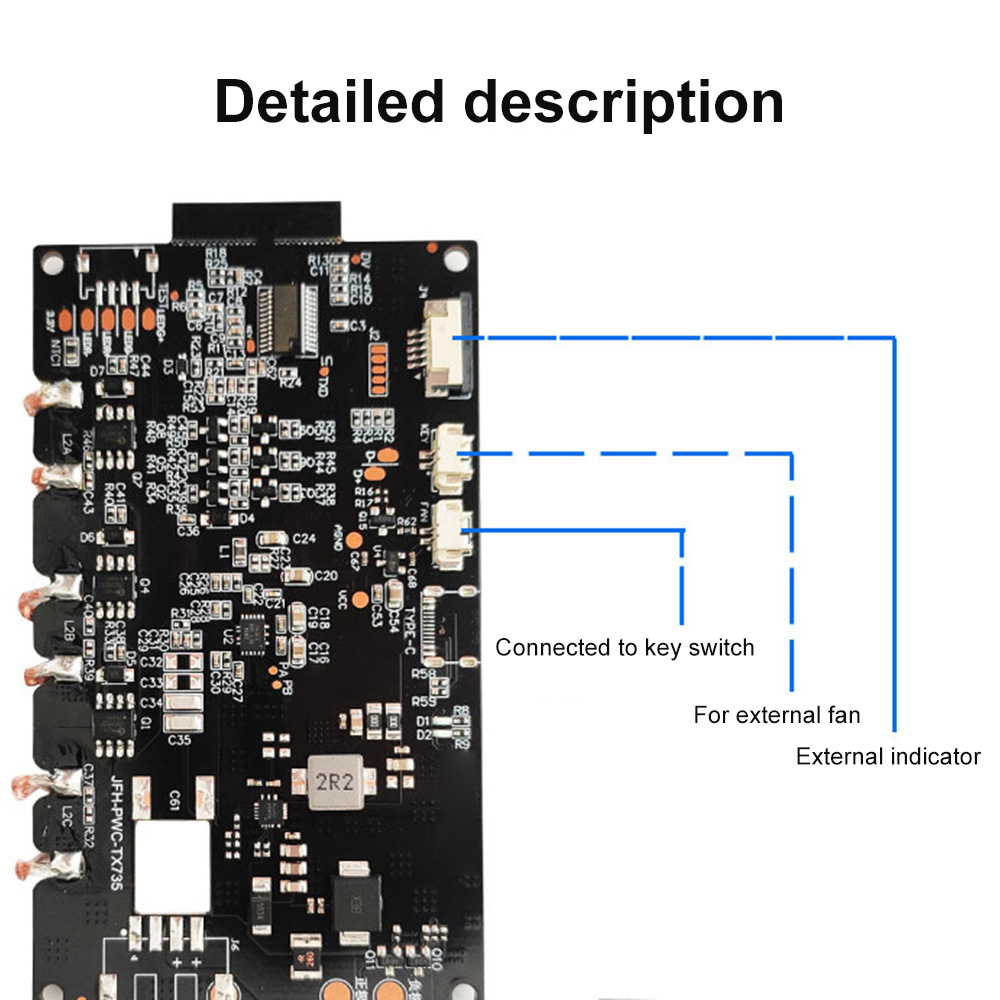20W High Power 12V Quick Charging Wireless Charger Transmitter Module Universal 9-32V Wireless Charging Modules for Car Power. 