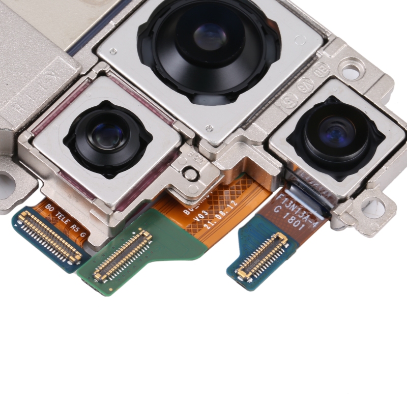Back Facing Camera For Samsung Galaxy S22 Ultra 5G Rear Cameras Module Replacement Part. 