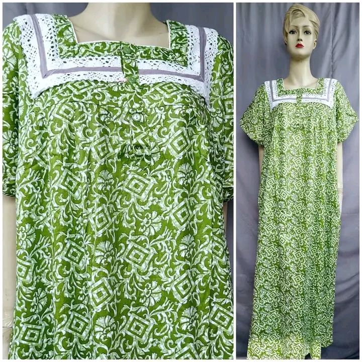 ladies batik print kusi kata Cotton maxi for. regular user. 