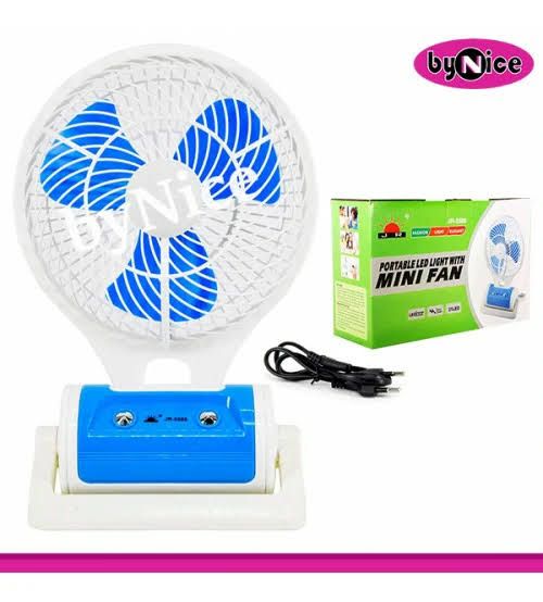 JR-5588 LED light With Fan. 