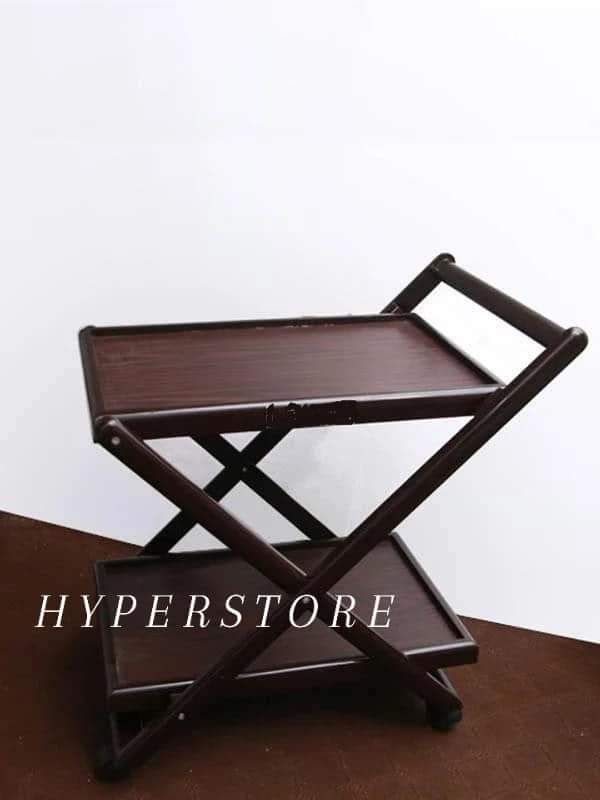 Foldable Tea Trolley/ Tea Trolley/ Tea Trolley with easy storage. 