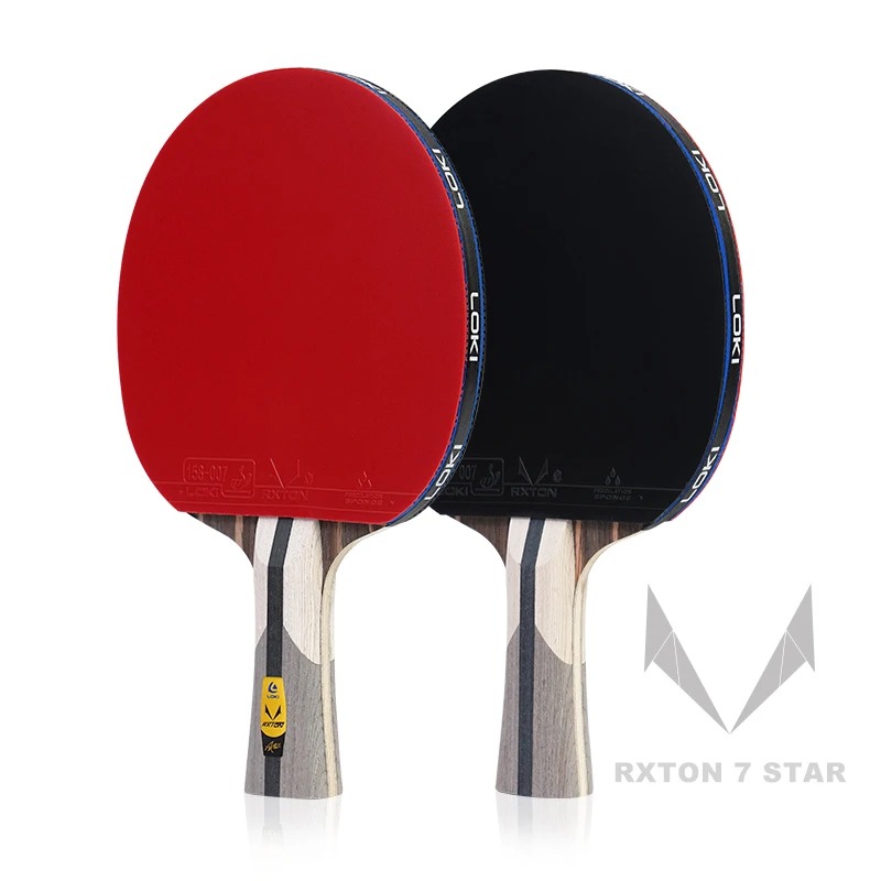 Loki R Carbon Series New Version- 7 Star Table Tennis Racket(Premium Quality).