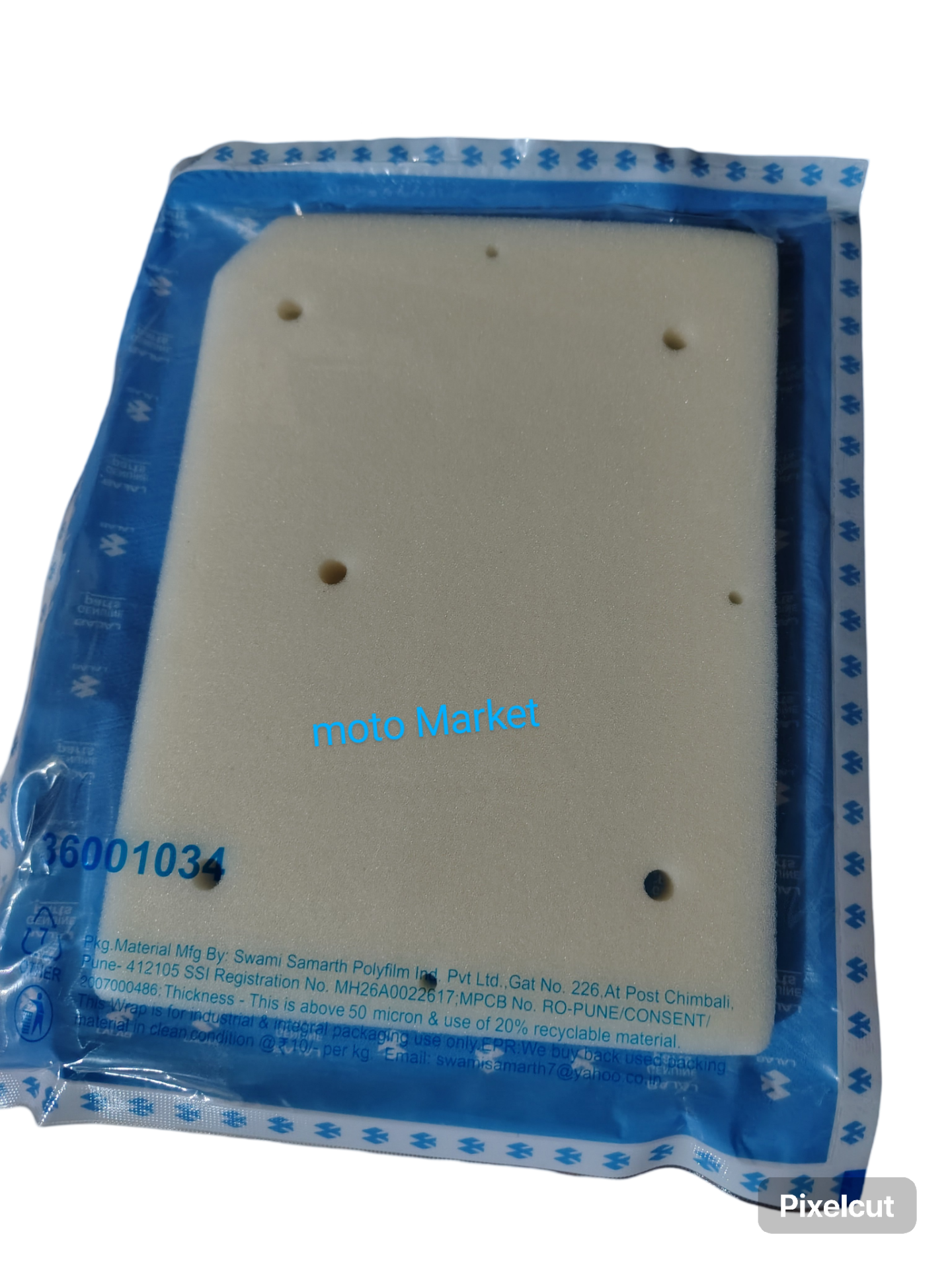 Air filter for Bajaj Discover 135. 