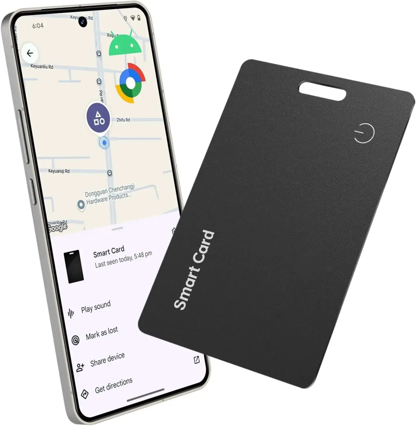 Wallet Finder For Android, Wallet Tracker Card App, Wireless Rechargeable Item Locator, Ip68 Smartcard Tracker Tag