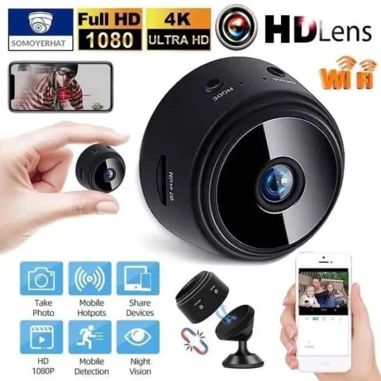 A9 MIni Camera Full HD 1080P Small IP Camera Night Vision video Camera Motion Detection Indoor Wifi CameraLow. 