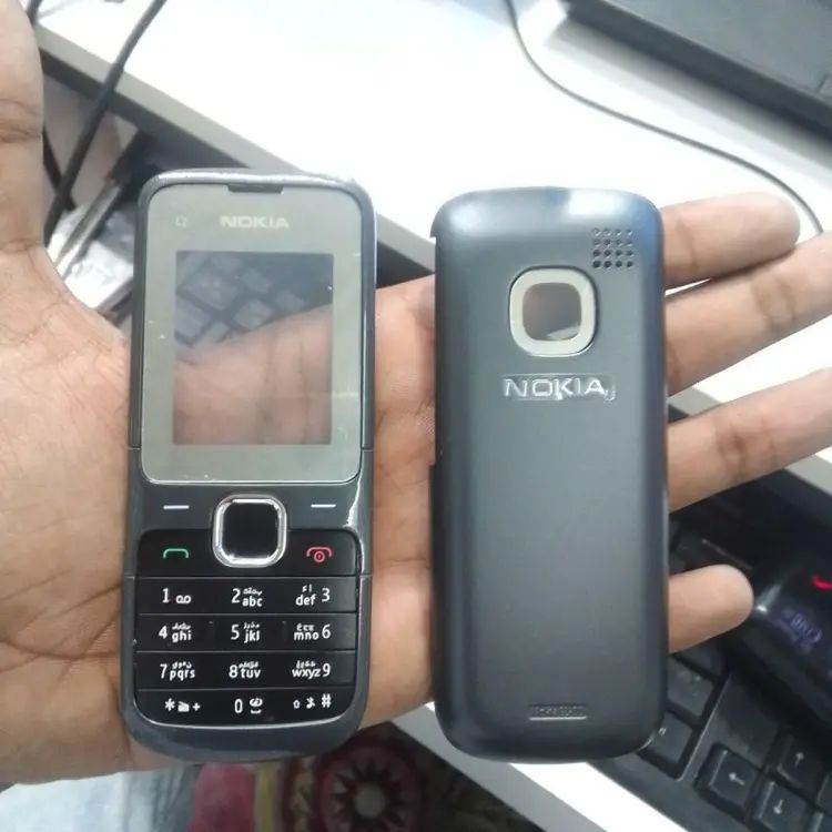 For Nokia C2 Casing With Front And Back Cover With Keypad. 