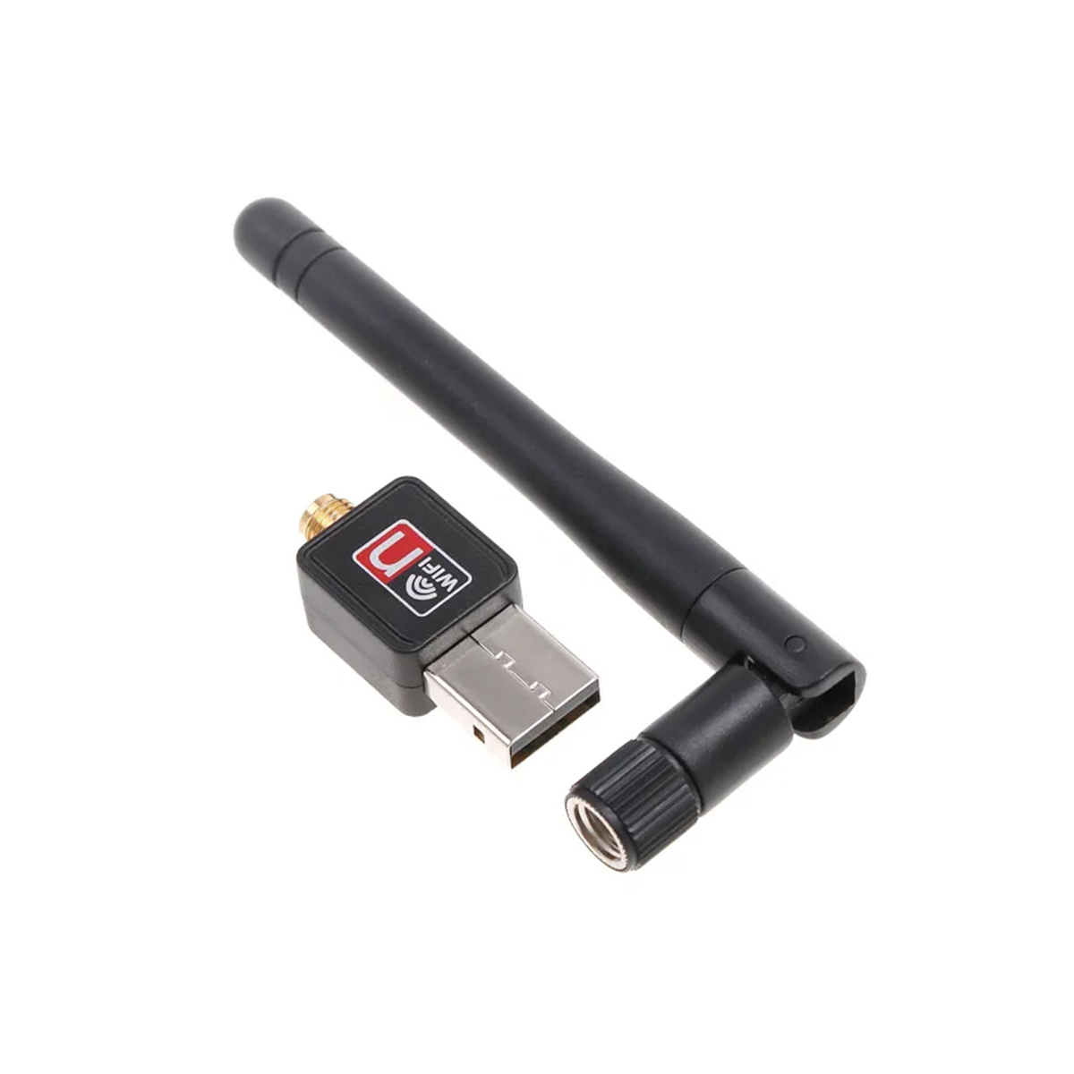 USB Wifi Receiver and Share 300Mbps PC Black. 