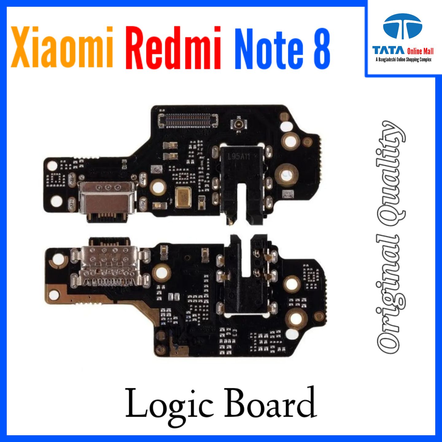 Xiaomi Redmi Note 8 Logic Board / Charging Connector Flex / PCB - Original Quality