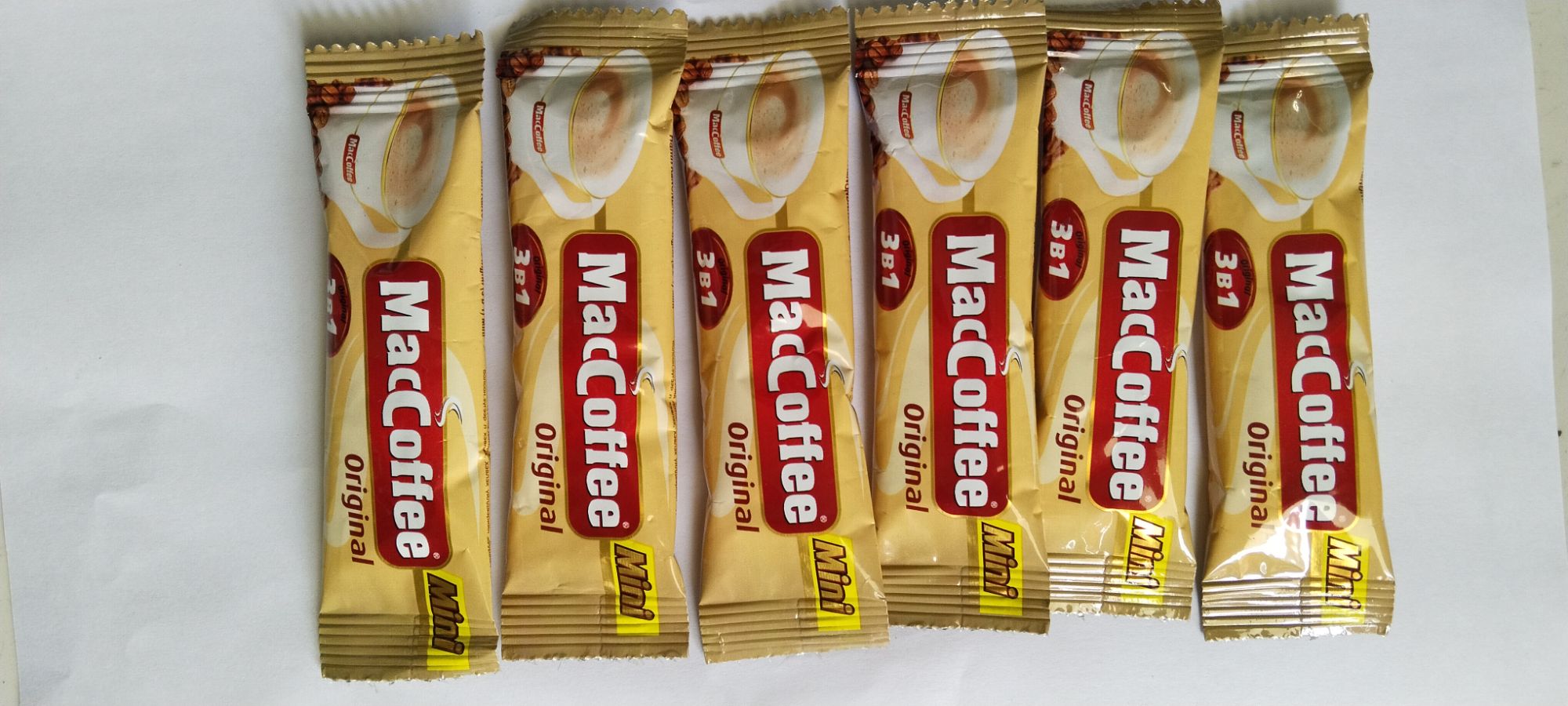 Macc Coffee 12g Made in Malaysia (6pcs combo pack). 