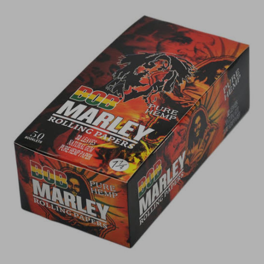 75 mm pure hump bob paper sheet 10 box combo