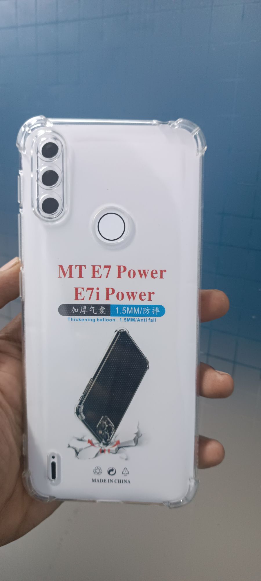 Transparent Case for Motorola E7 power, E7i Power