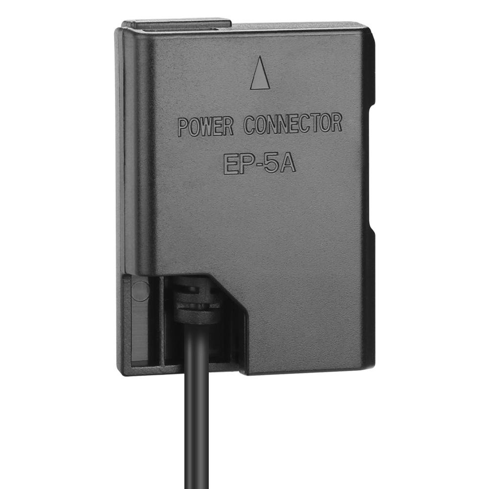 EN-EL14 EN-EL14A EP-5A Dummy Battery AC/DC Coupler Power Adapter For Nikon D5600 D3300 D3500 D5100 D5500 D3100 D3200 D3400 D5200. 