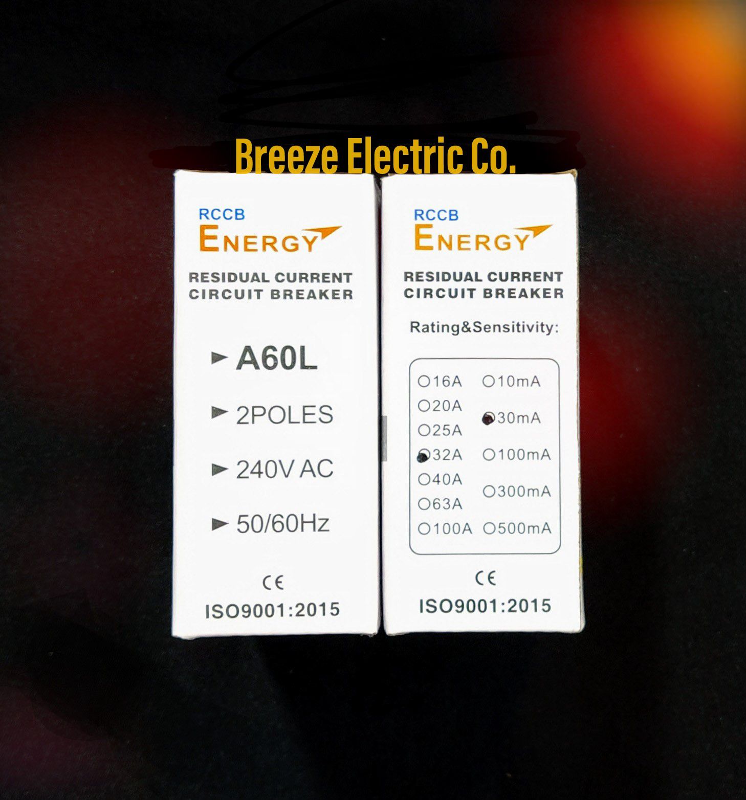 RCCB 32A DP 2 Pole Circuit Breaker. Energy.. 