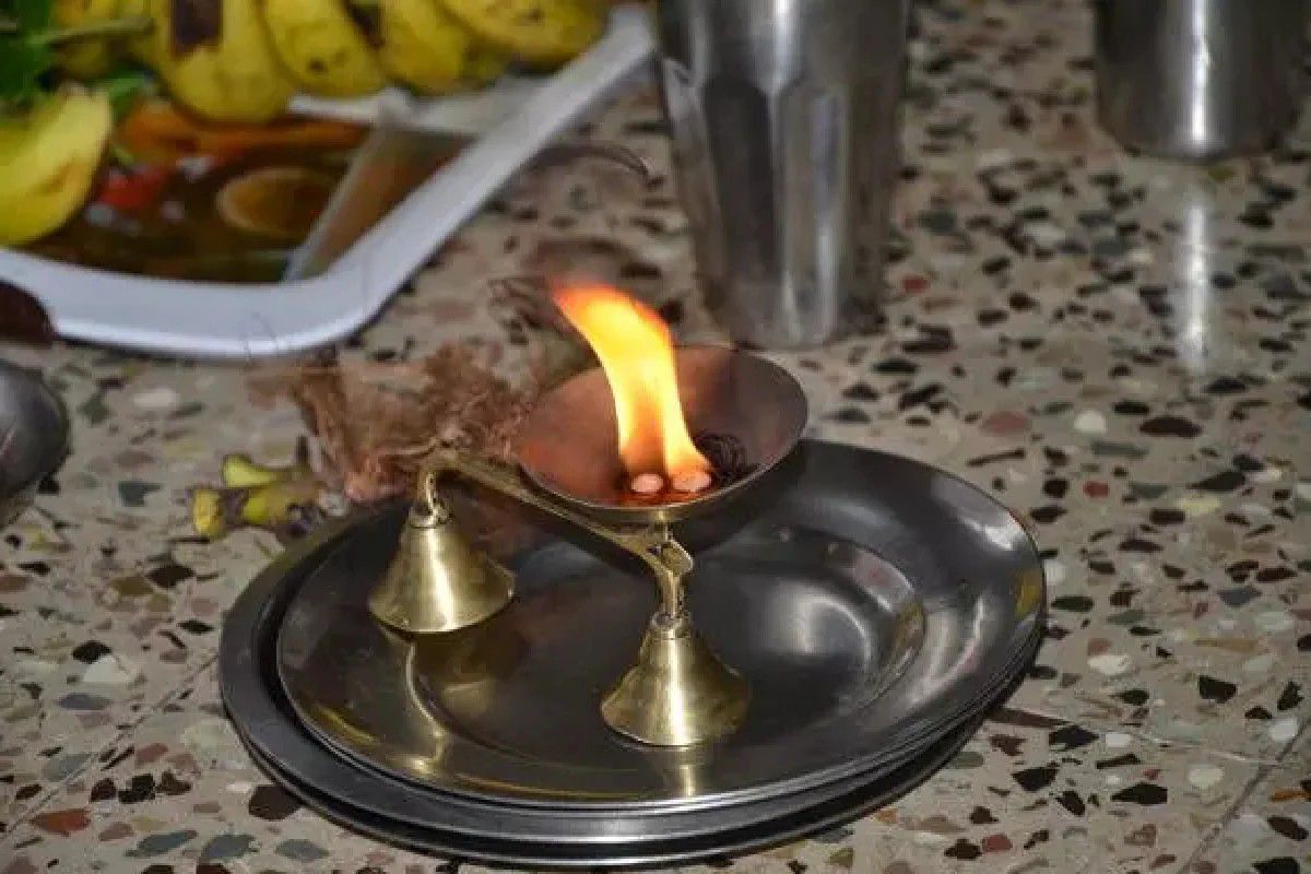 Camphor Tablet  Shape /Karpur in Aarti- 1 Pot - 25 Gm. 