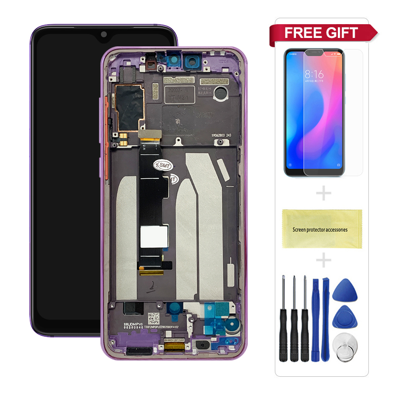 100% New Display For Xiaomi Mi 9 SE LCD Screen Replacement With Frame 10 Touch Display For Xiaomi Mi9 SE Mi 9SE M1903F2G LCD. 