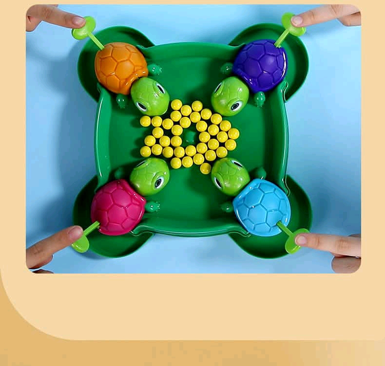 Hungry Turtle Game - Preschool Board Games For Kids | Parent-child Interactive Educational Toys, Turtle Eating Board Game, Hungry Turtle Board Game For 2 To 4 Players. 