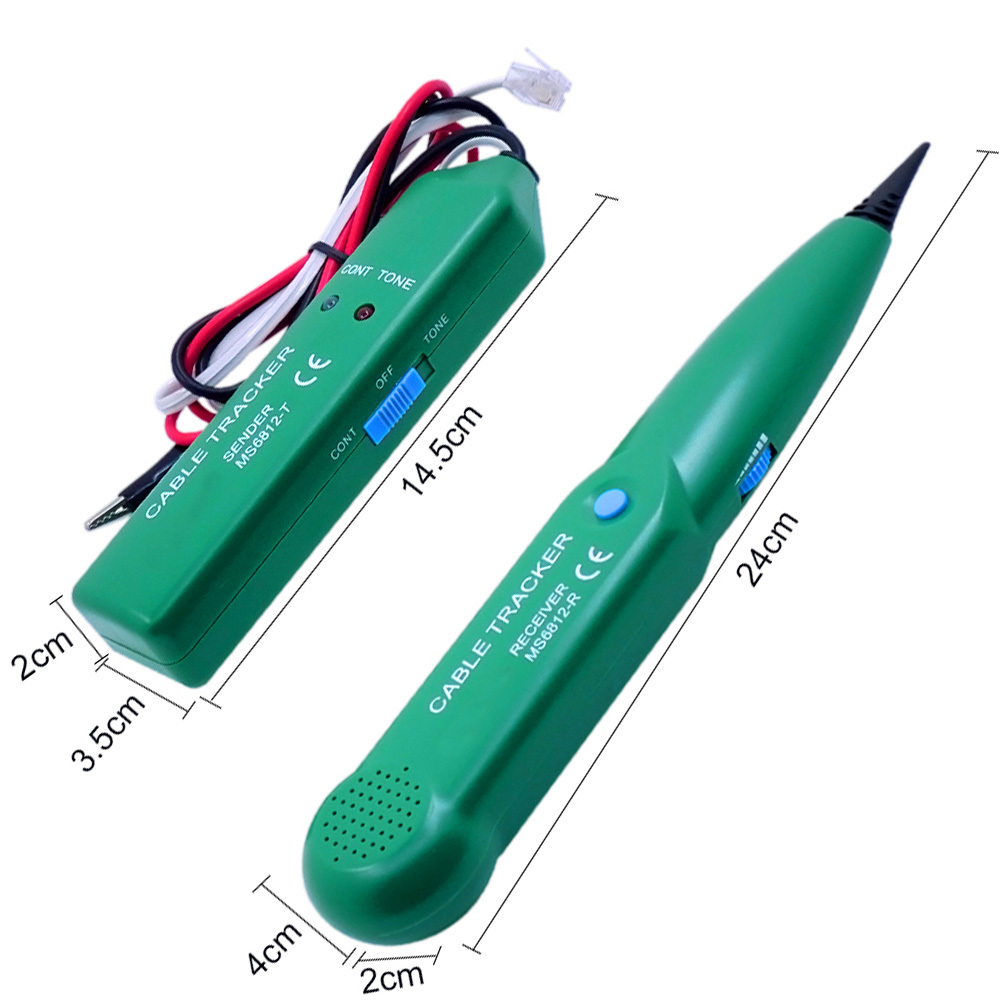 MS6812 Cable Car Tracker Tester Professional Line LAN Detector UTP STP Telephone Wire Tracer Breakpoint Location Diagnose Tone. 