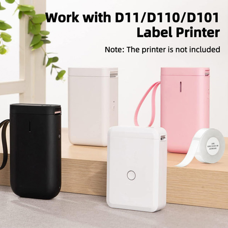 Niimbot  D101 D11 D110 Color Sticker Thermal Label Tag Waterproof Anti-Oil For Mini Portable Printer for mobile. 