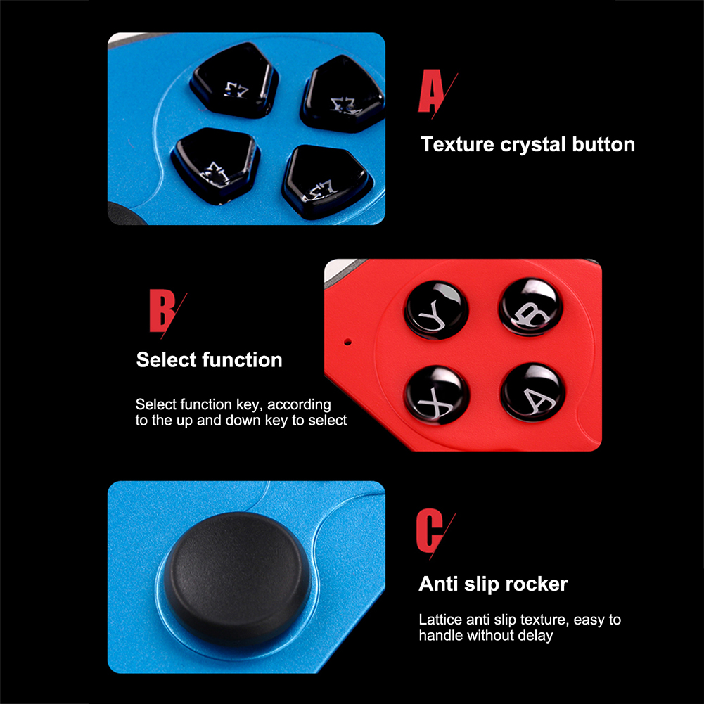 X12/X12 Plus Retro Handheld Game Console 5.1/7.1Inch HD Screen Portable Audio Video Player Built-in 10000+ Classic Games. 
