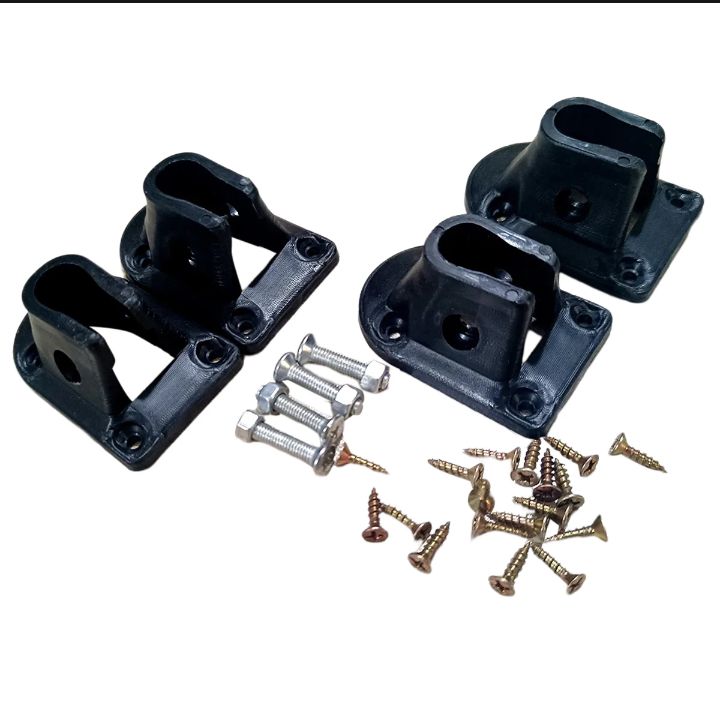 Portable Desk Foldable Laptop Table Leg Brackets/Connector  - Easy Assembly. 