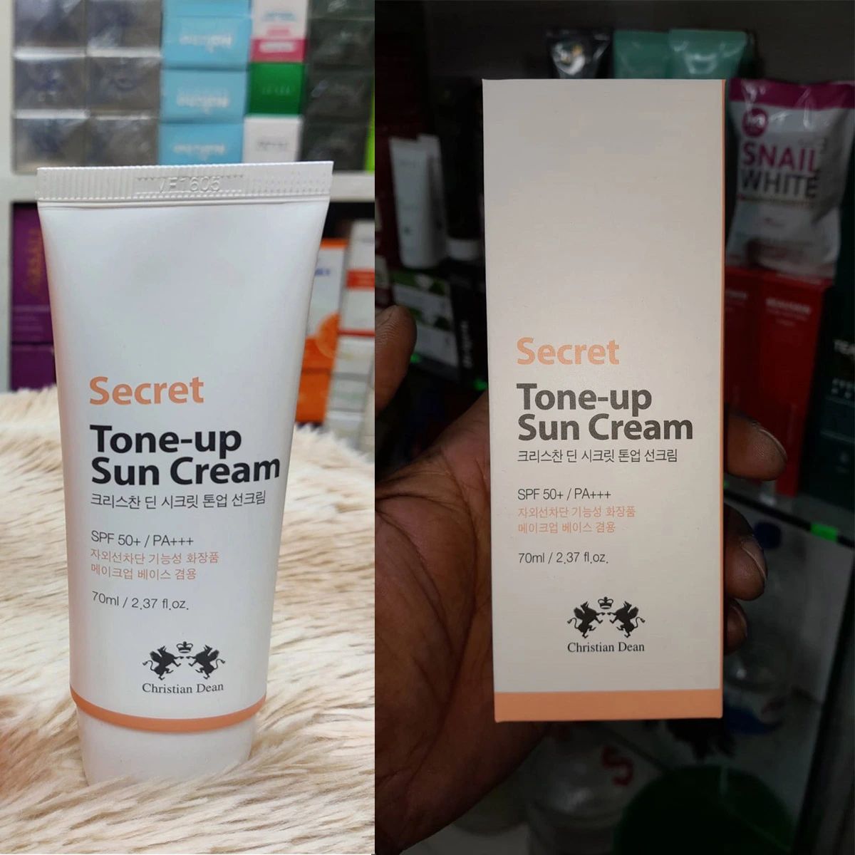 Secret Tone-up Sun Cream SPF50+/PA+++ 70ml
original Korean