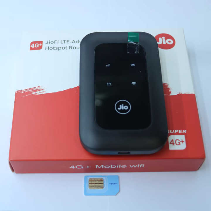 4G LTE-Advanced Mobile Wi-Fi Hotspot Pocket Router Jio WD680+